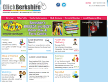 Tablet Screenshot of clickberkshire.co.uk
